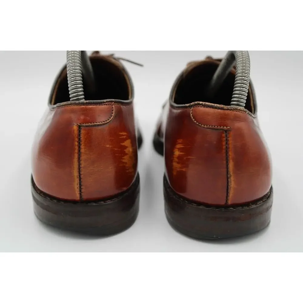 Size 8 - Vintage Allen Edmonds Madison Men's Leather Derby Dress Shoes